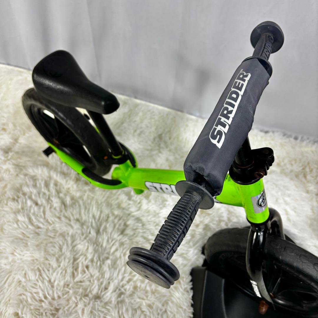 【美品】STRIDER ストライダー　グリーン　緑　バランスバイク