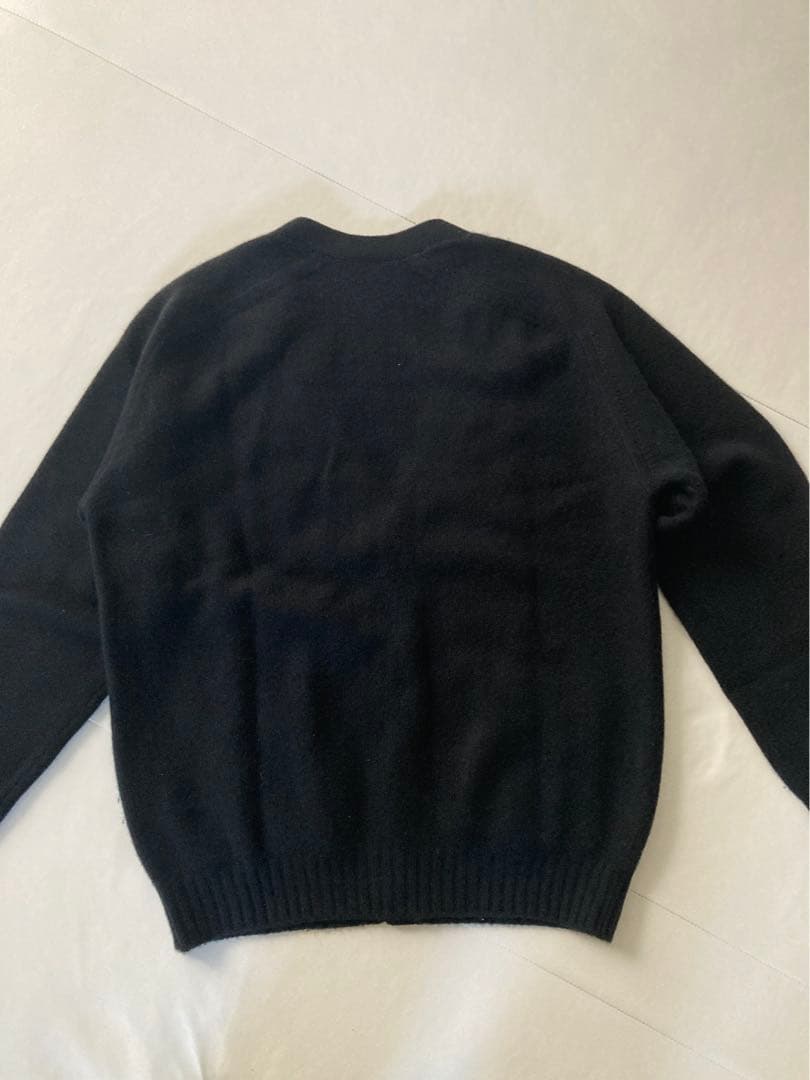 H*】様 cash&barba ウーステッドカシミヤクルーネック