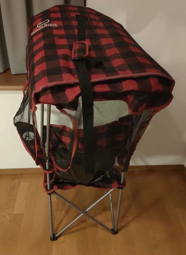 激レア WoolRich ウールリッチ 屋根付 アウトドアチェア