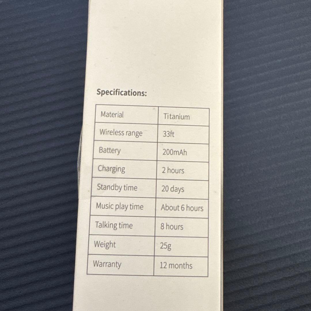 骨伝導イヤホン オープンイヤーデザイン