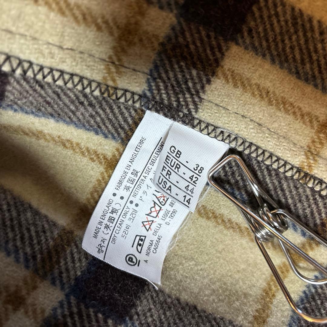 美品＊90s グローバーオール　ダッフルコート　英国製　トグル　ブラウン　茶色