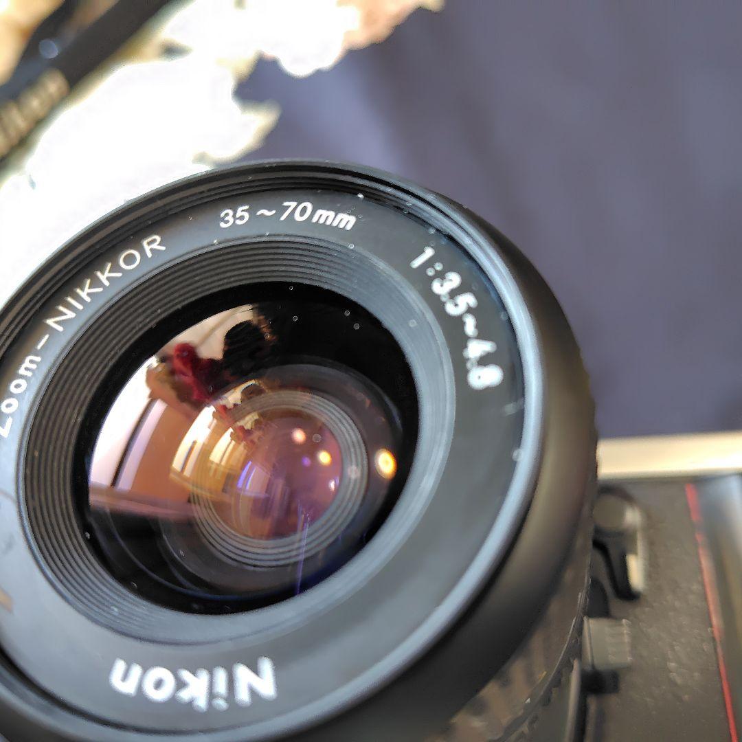 BODY価格でレンズ0円お買得ニコンFM10＆35-70ズームレンズ付 完動良品