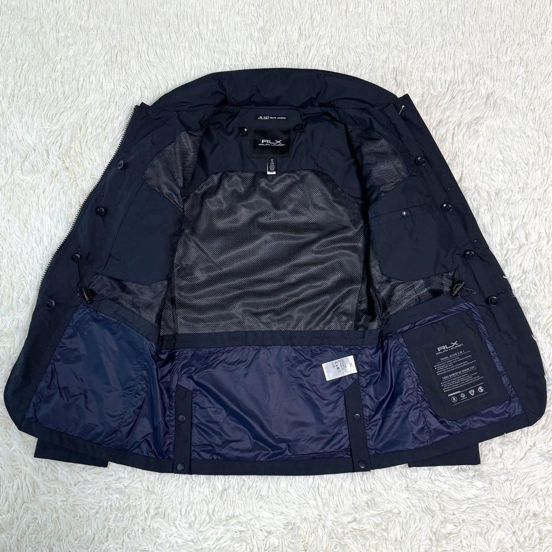 【新品未使用タグ付】RALPH LAUREN RLX 3way ジャケット 紺