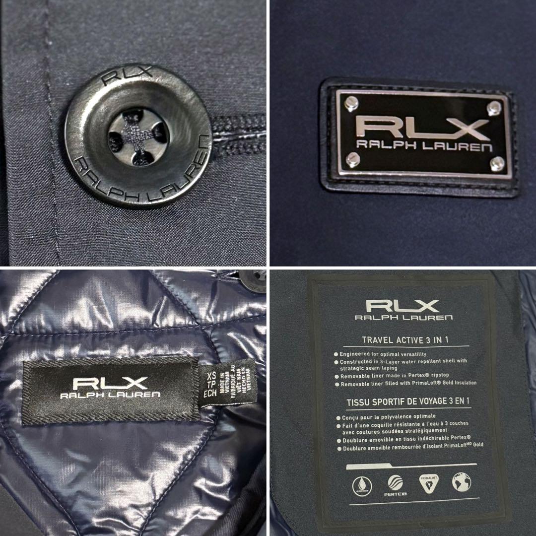 【新品未使用タグ付】RALPH LAUREN RLX 3way ジャケット 紺