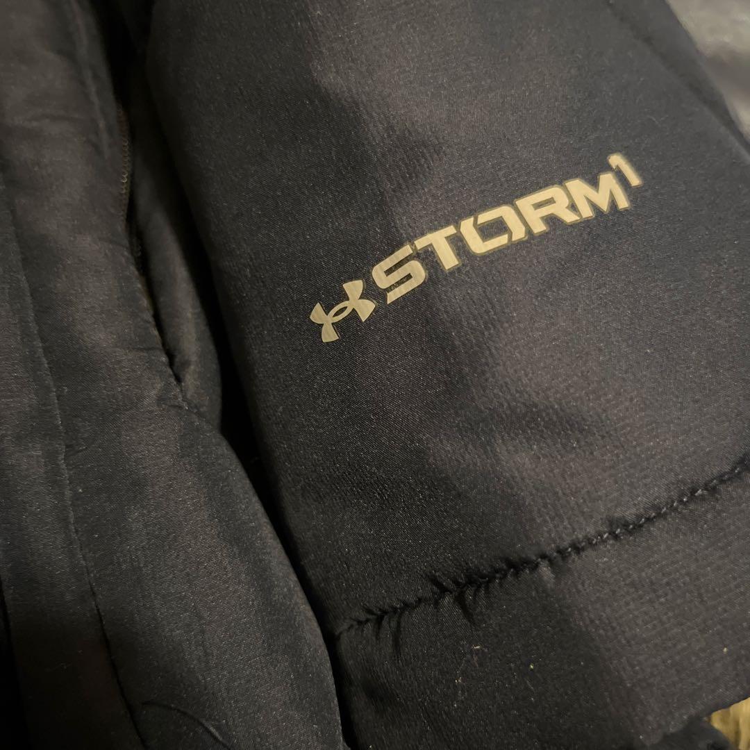 アンダーアーマー ベンチコート ネイビー メンズ XL UNDER ARMOR