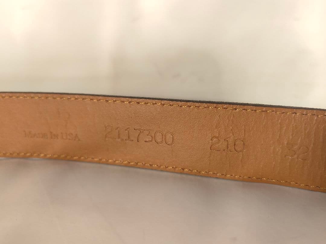 【ヴィンテージ】ポロラルフローレン　高級スエード ドレスベルト　USA製 正規品