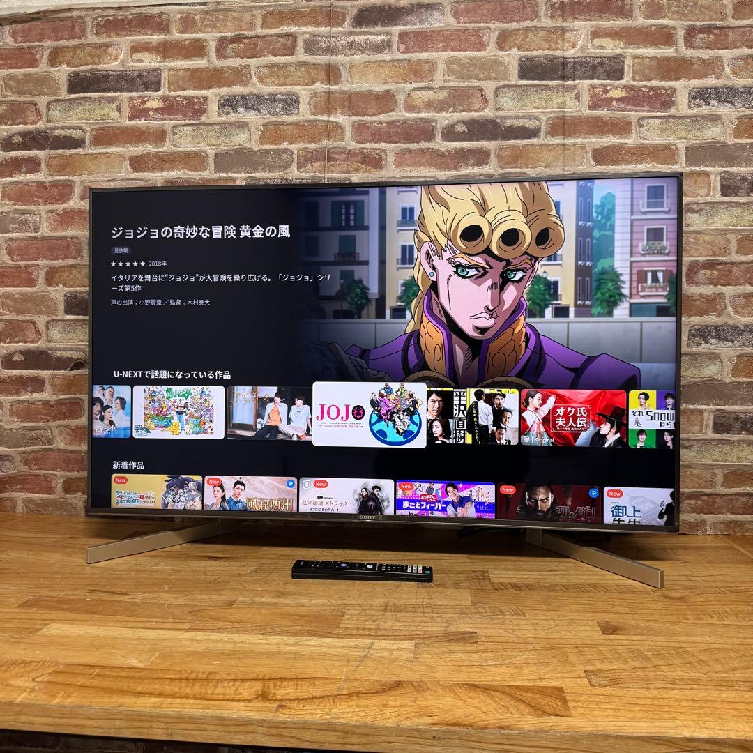 SONY 55V型 4K 液晶テレビ BRAVIA KJ-55X9000F