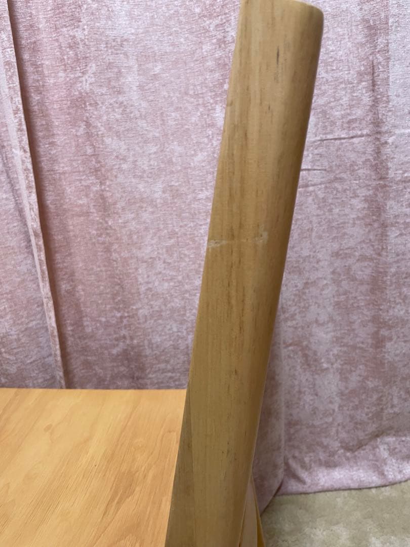 ニトリ　ダイニングチェア　2脚　木製ウィンザーチェア