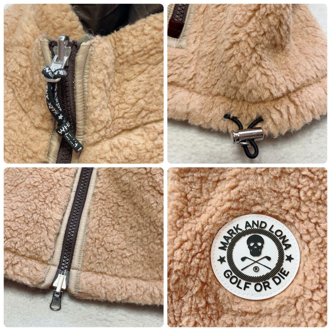 新品タグ付　マークアンドロナ　セットアップ　リバーシブル　ダウンベスト　パンツ