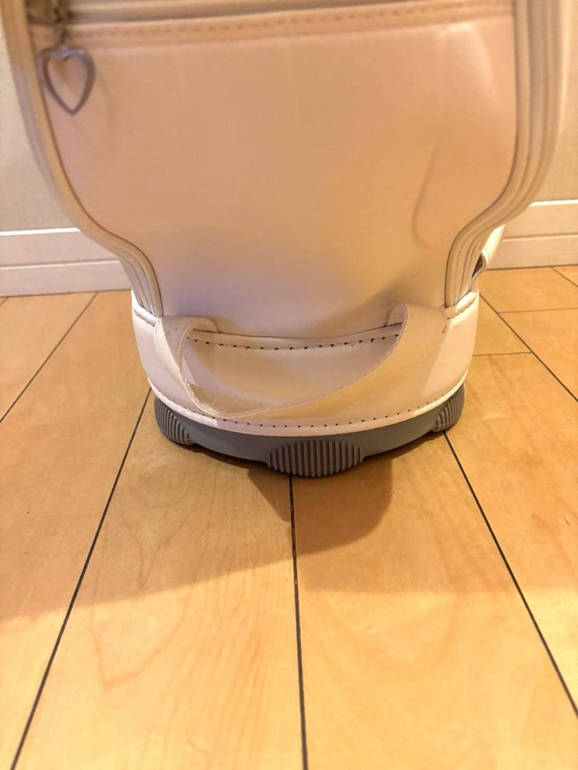 Nicotera レディースゴルフバッグ・キャディバッグ ホワイト