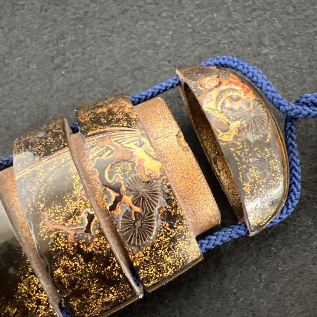 専用　江戸時代　蒔絵印籠、極上根付　60g 東Y8-0106☆2F