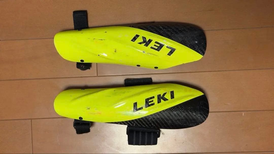 LEKI スキー用プロテクター イエロー/ブラック アームガード