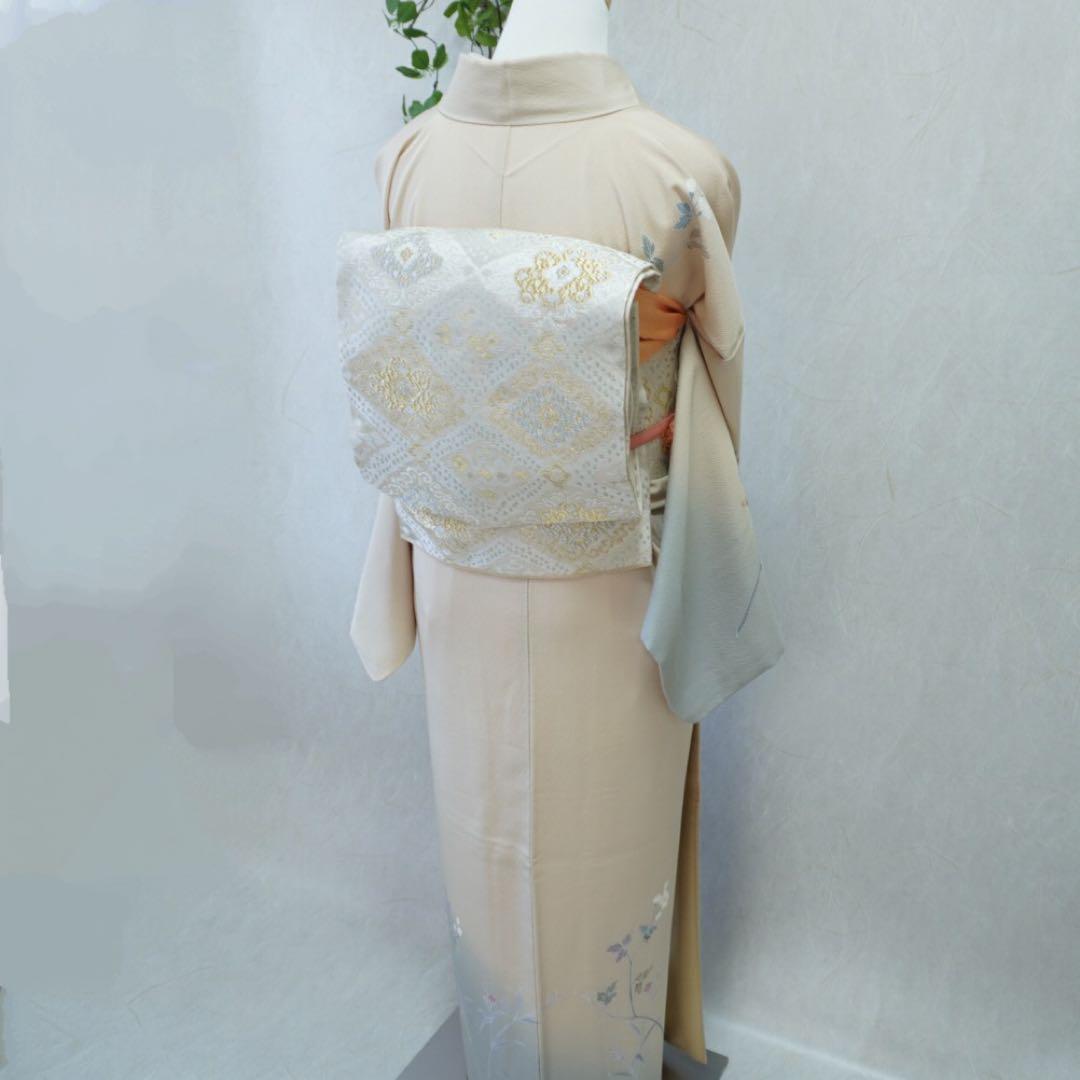 ⭐︎Nene⭐︎訪問着単品正絹　卒業式　入学式　お宮参り