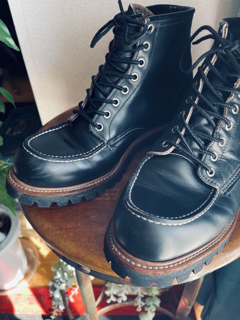 美品98年 アイリッシュセッター レッドウィング8136 10D 刺繍羽タグ