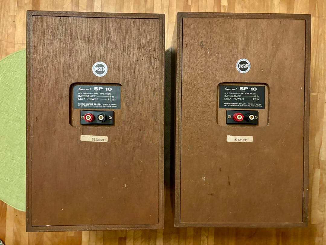 FOSTEX FE167 x SANSUI SP-10／16cmフルレンジ