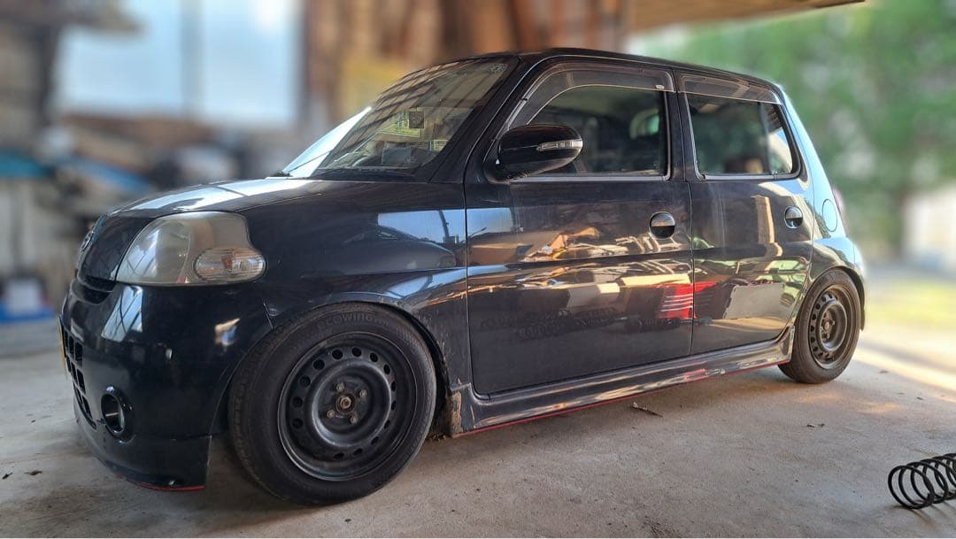 エッセ用 L880Kサス純正流用 ローダウン