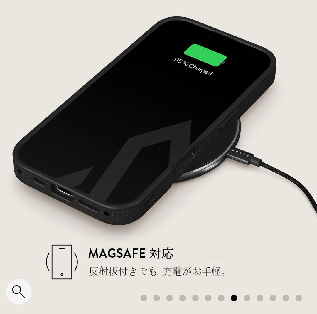 【BURGA】Elite MagSafe Mirror iPhone 16ケース