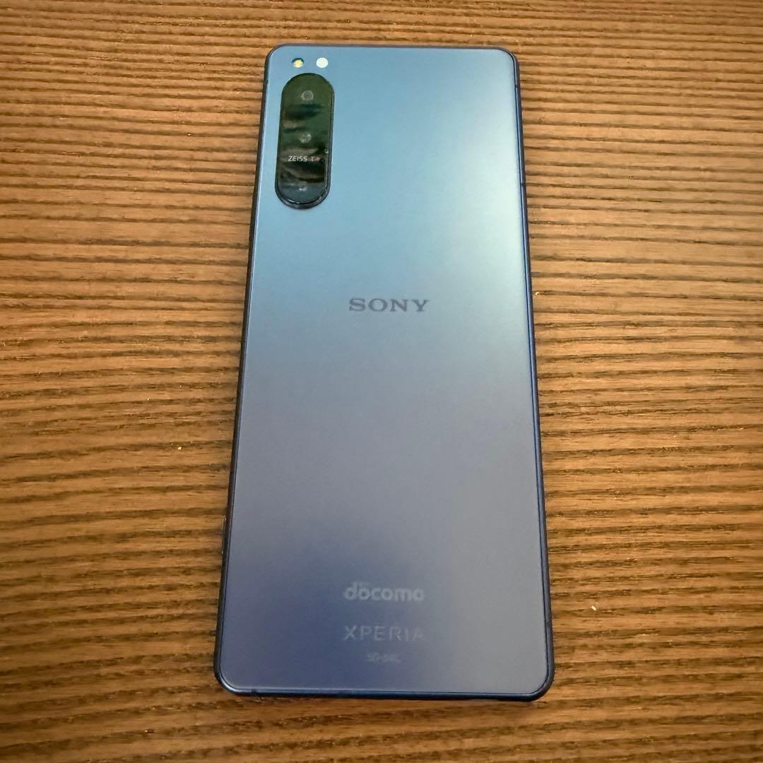 超美品 Xperia 5 IV 128GB SO-54C ブルー スマホ 本体