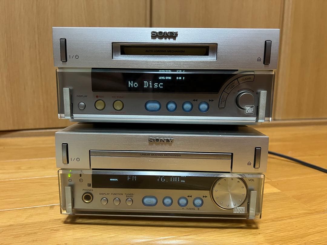 SONY ソニー MDS-SD1 MD CD コンポ