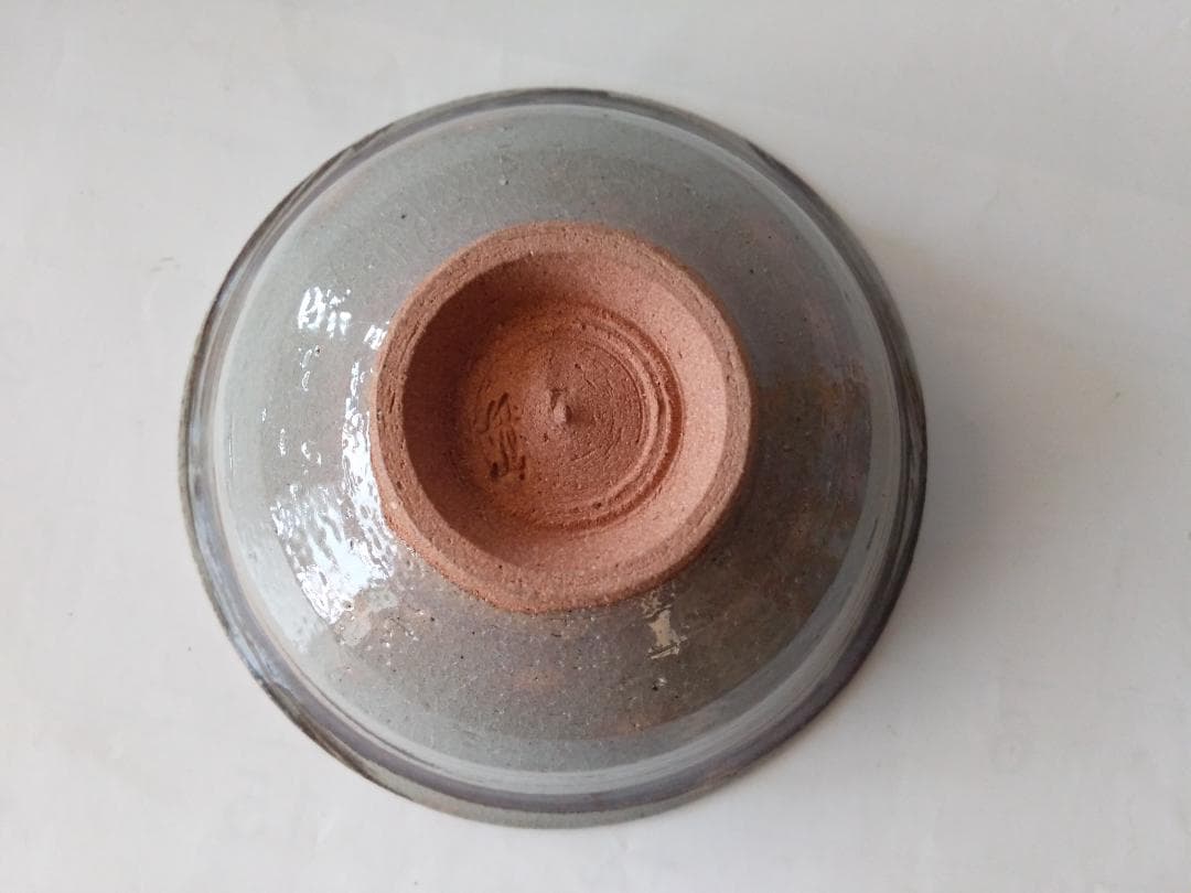 茶道具 丹山窯 小峠葛芳 作 鉄刷毛目 茶碗 共箱 共布 栞 茶器 抹茶碗 新品