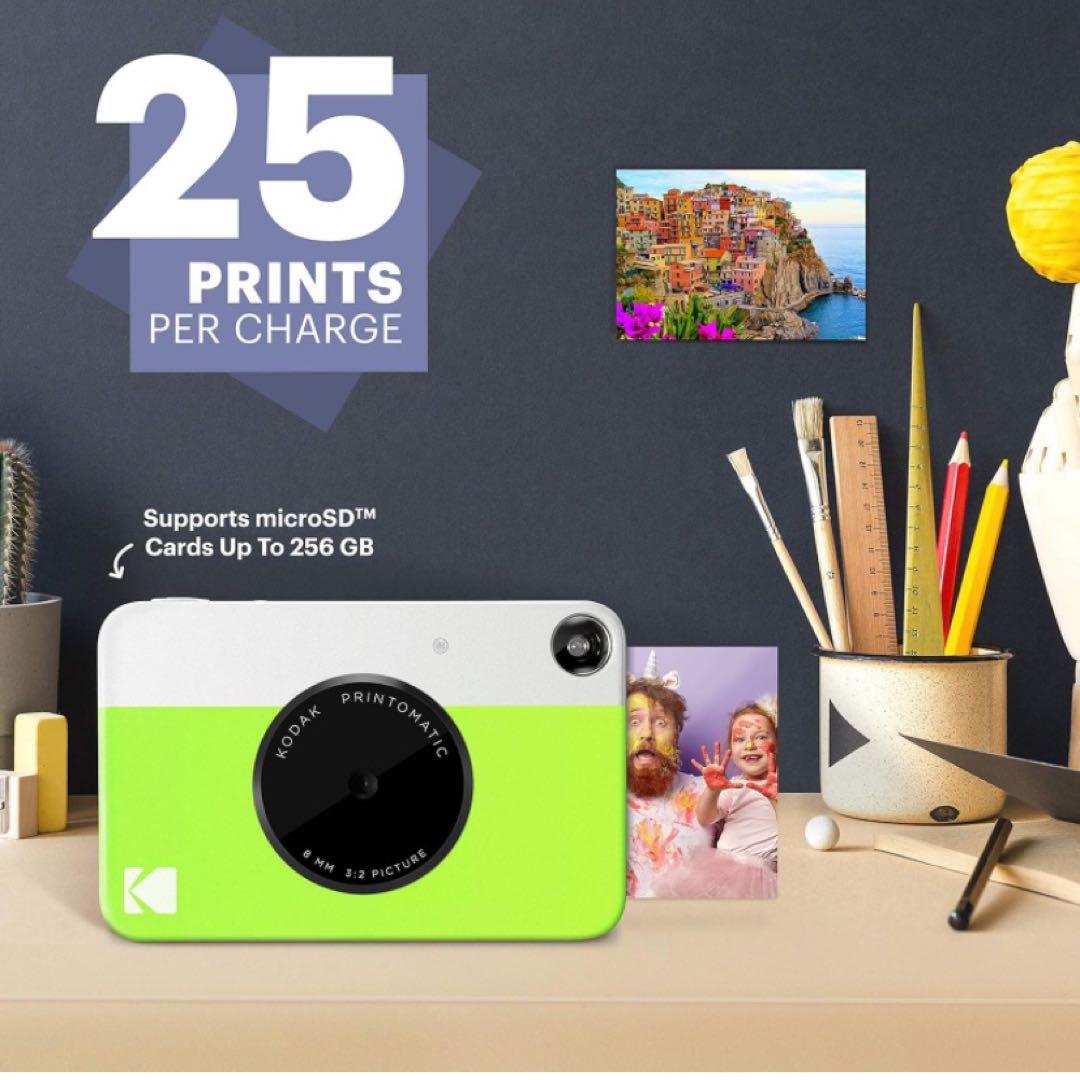 Kodak PRINTOMATIC デジタル インスタント プリント カメラ