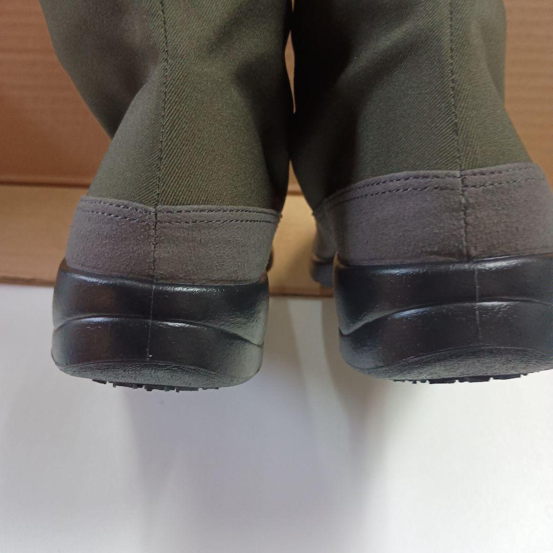 アサヒシューズ トップドライ ゴアテックス オリーブ スノーブーツ 日本製