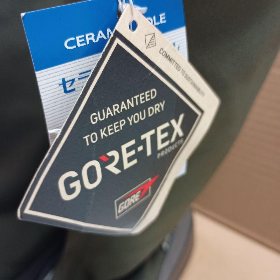 アサヒシューズ トップドライ ゴアテックス オリーブ スノーブーツ 日本製