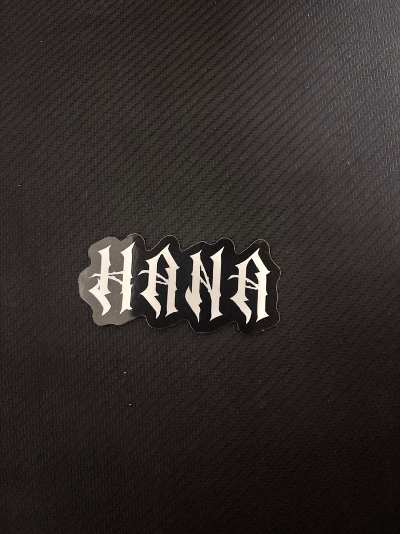 りりりHANA デビュー前　ステッカー　JISOO ファンミトレカ