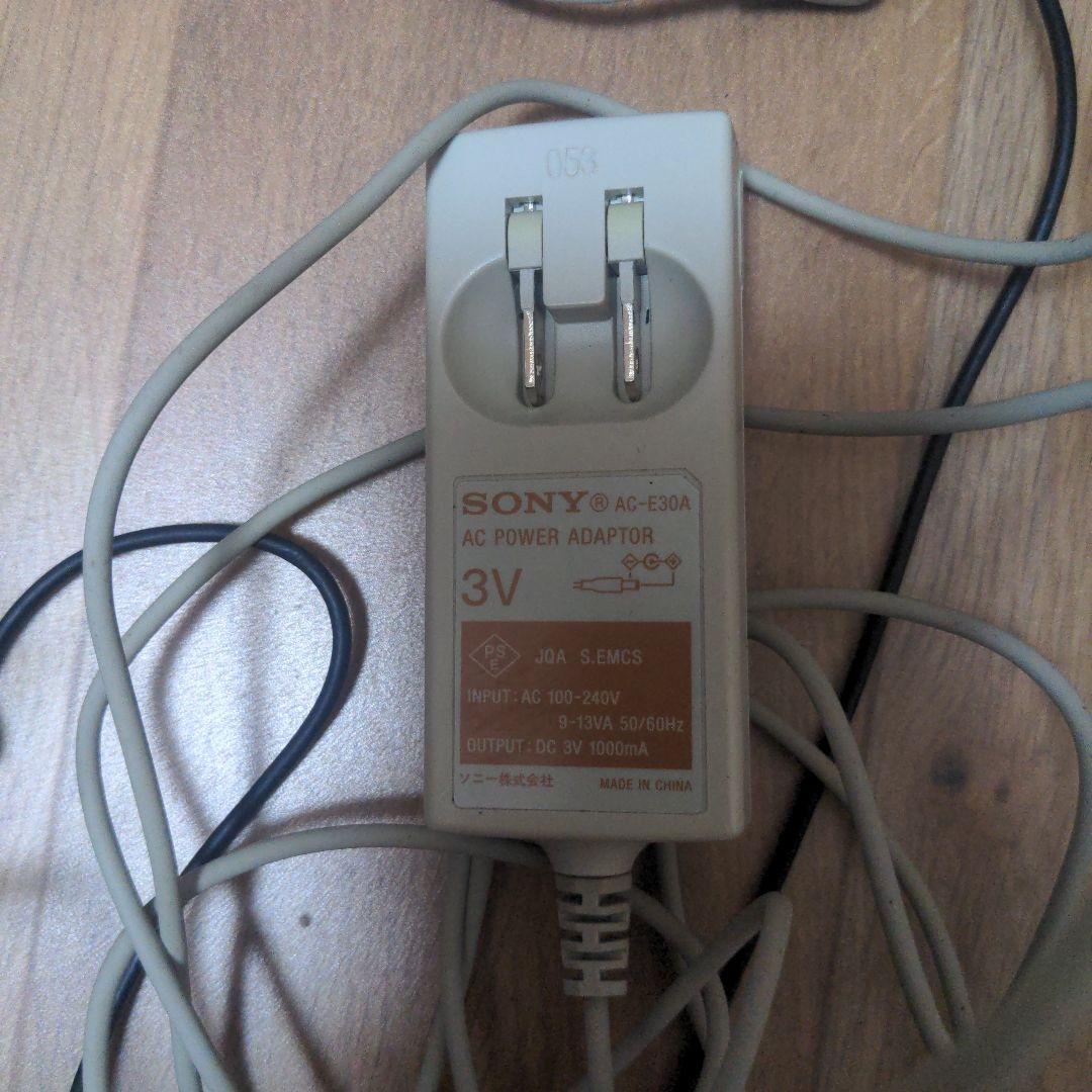 SONY MDウォークマン MZ-R900　アダプター付けます