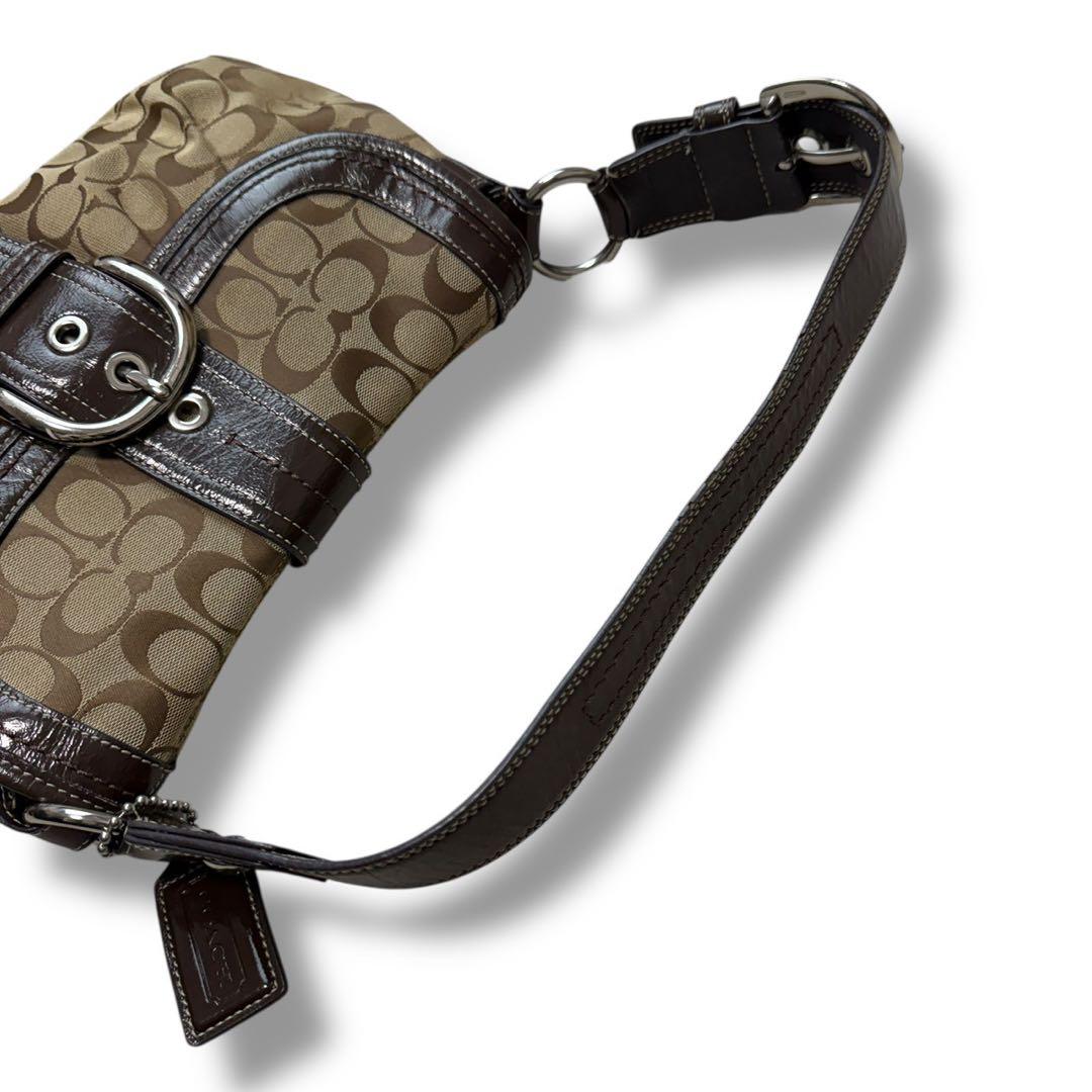 バッグ COACH Flap Soho Lether Shoulderbag