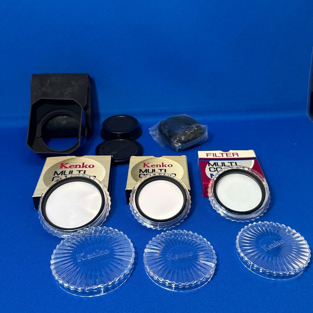 PENTAX 「super A」&70-210 zoom レンズ&ストロボ 他