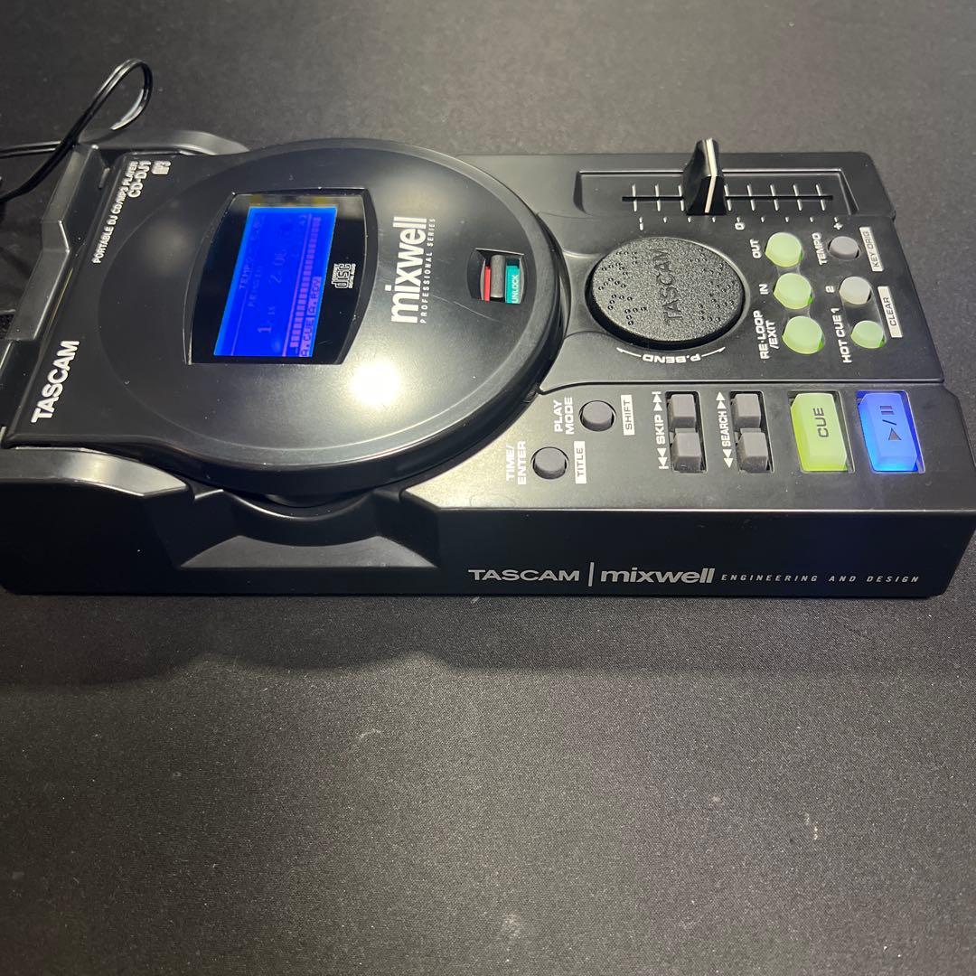 TASCAM CD-DJ1 CD/MP3プレーヤ- TT-M1　２台セット