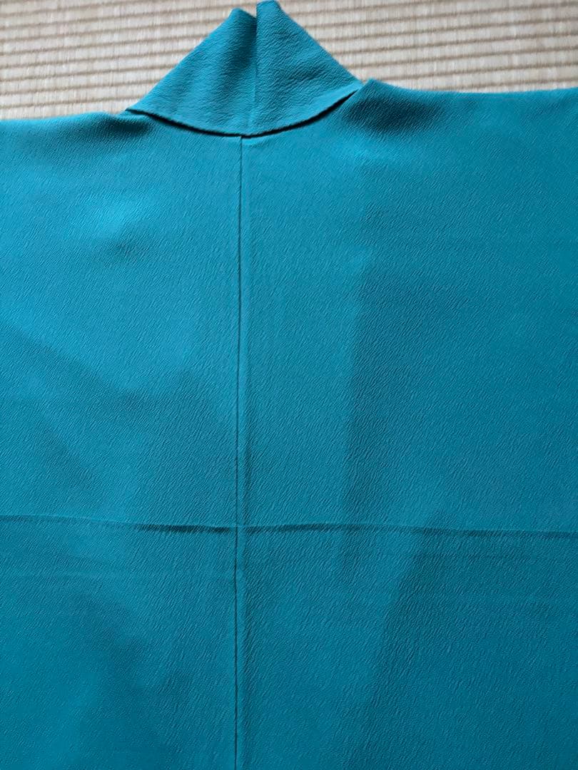 訪問着　ちりめん正絹　汕頭柄