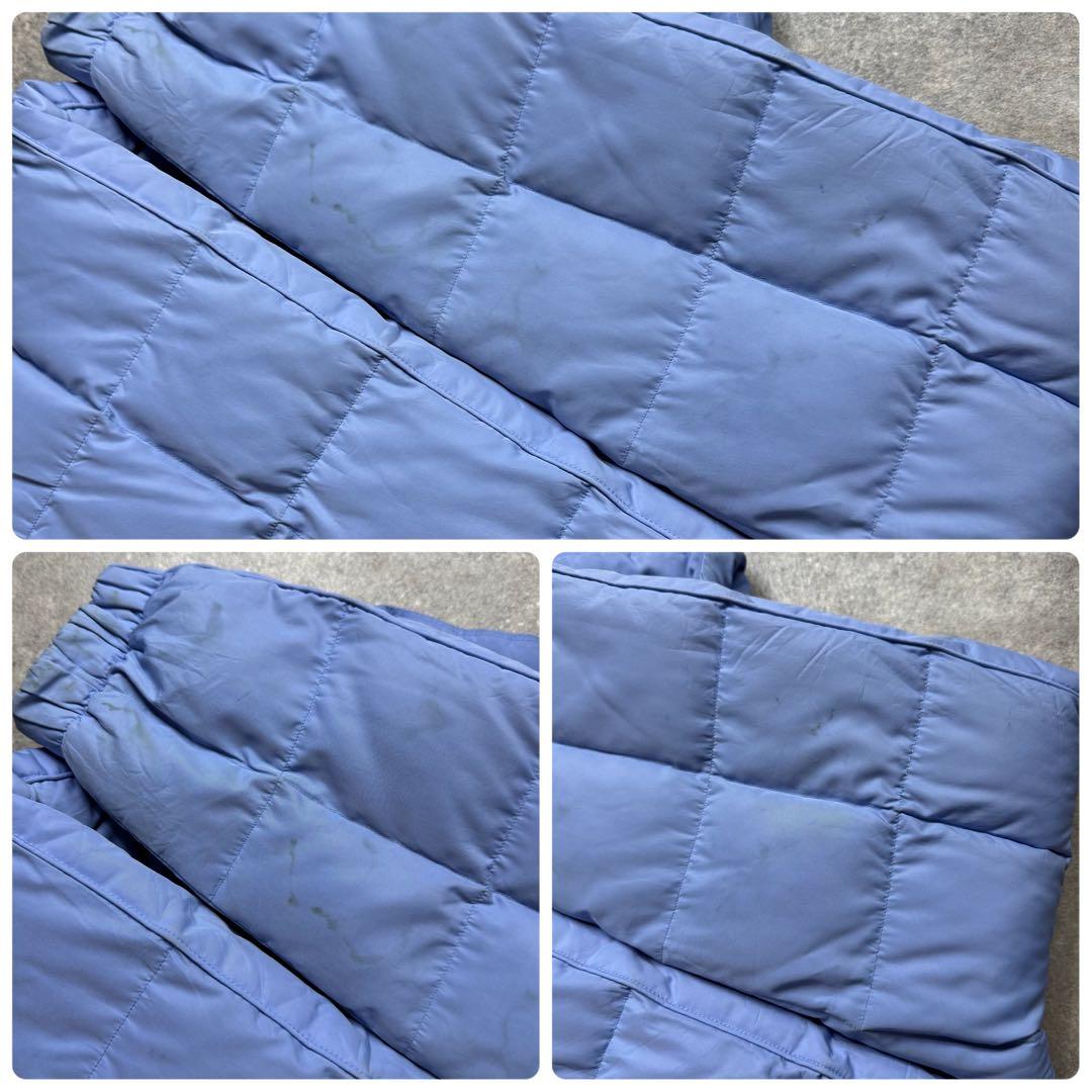 columbia short down jacket 水色 日本未発売モデル