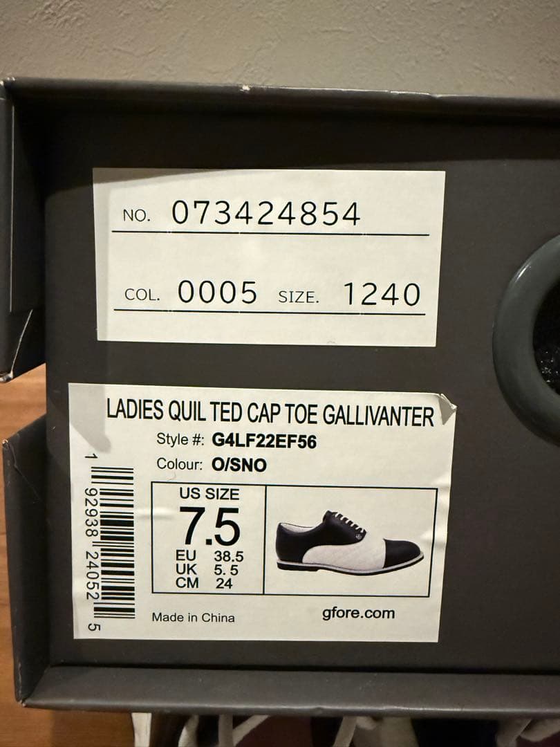 G/FORE レディース ゴルフシューズ 7.5