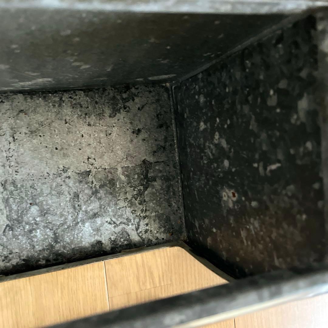 古道具　昭和レトロ　ブリキ　ショーケース　全面Rガラス　ディスプレイ