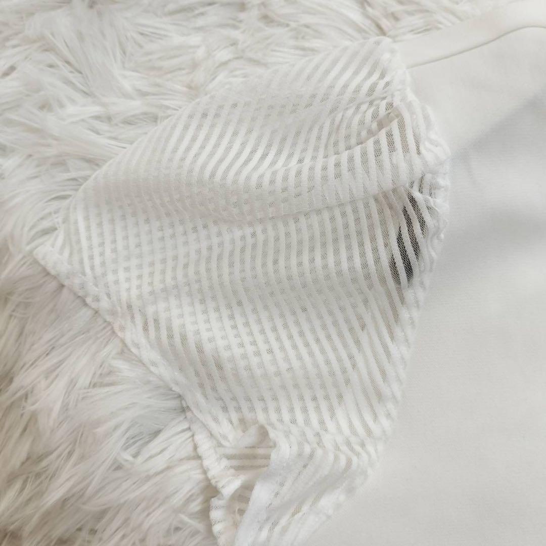 【新品】ビバハート ゴルフウェア ポロシャツ 刺繍ロゴ入り 白×メッシュ切り替え