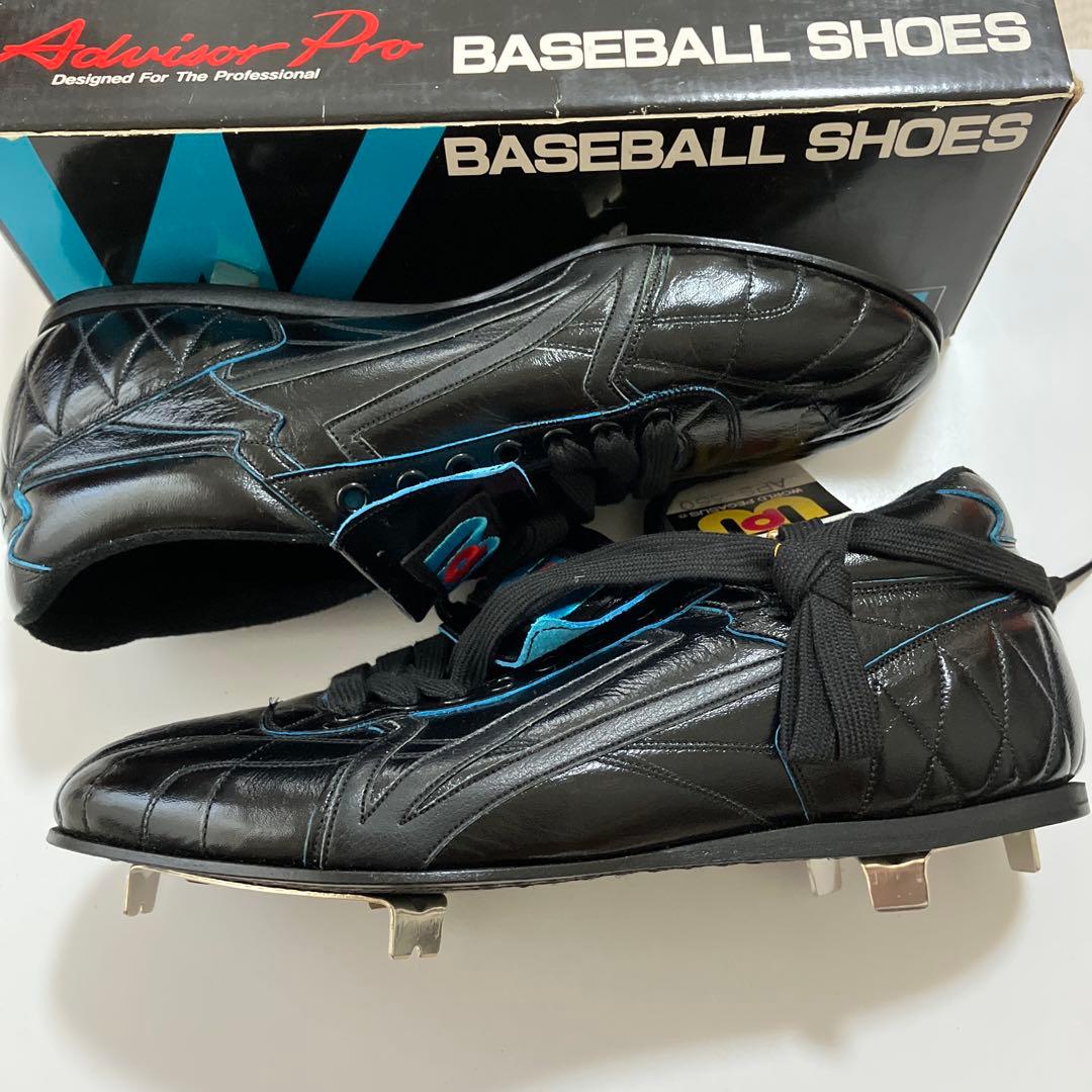 未使用 ワールドペガサス 本革 野球スパイク 27.0cm デッドストック品