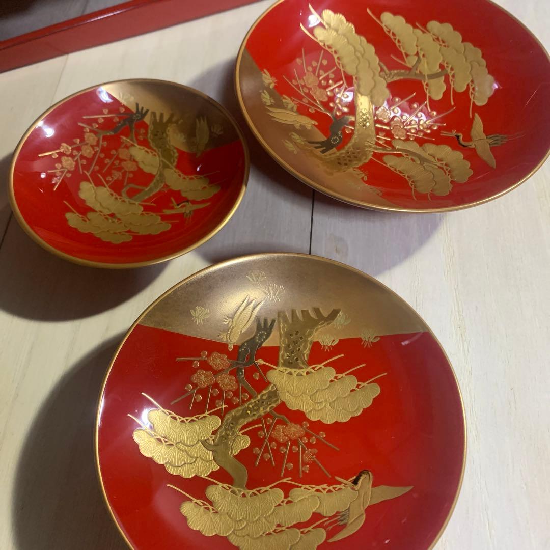 輪島塗　お屠蘇　共箱