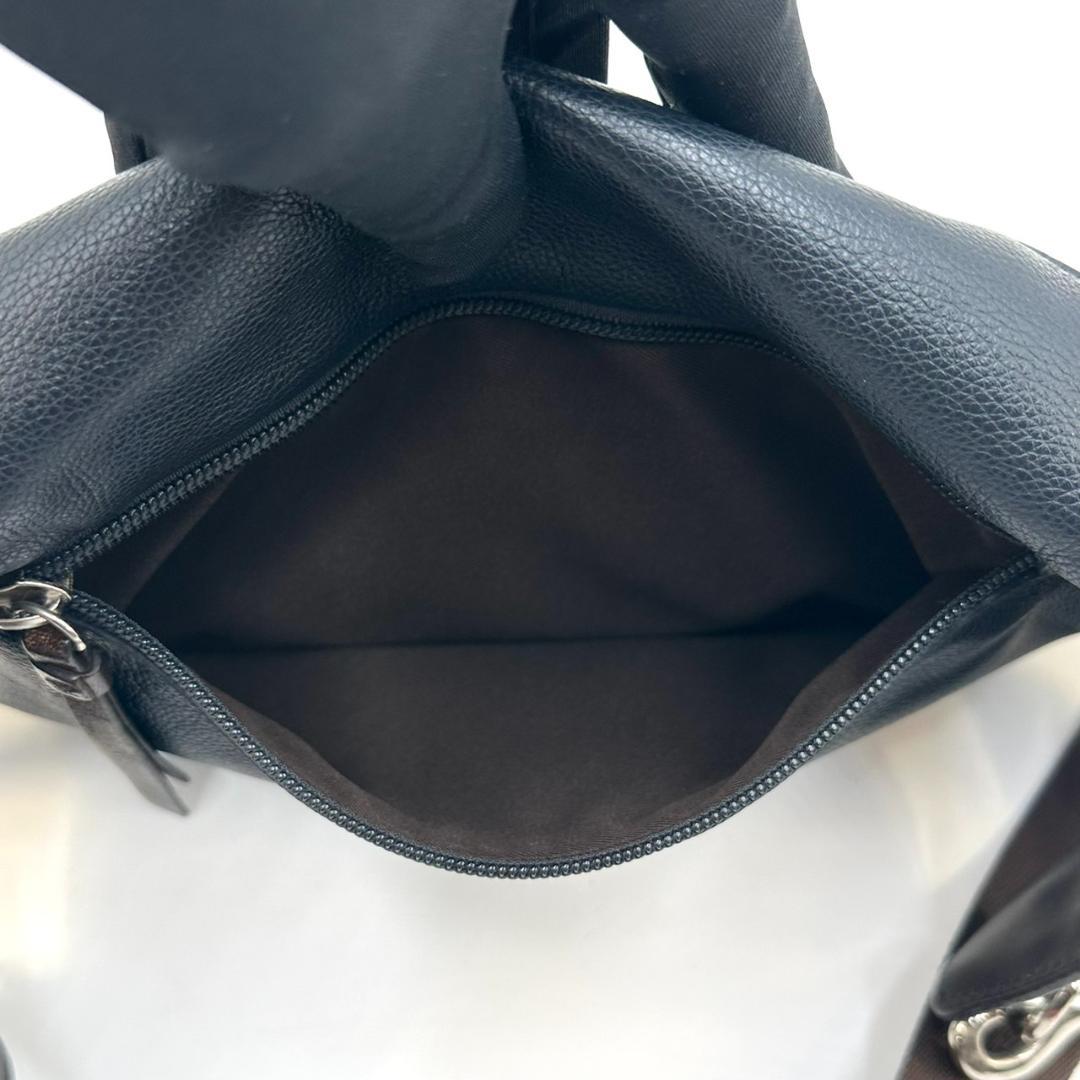 COACH コーチ トンプソン ボディバッグ スリングバッグ シボ革 ロゴ型押し