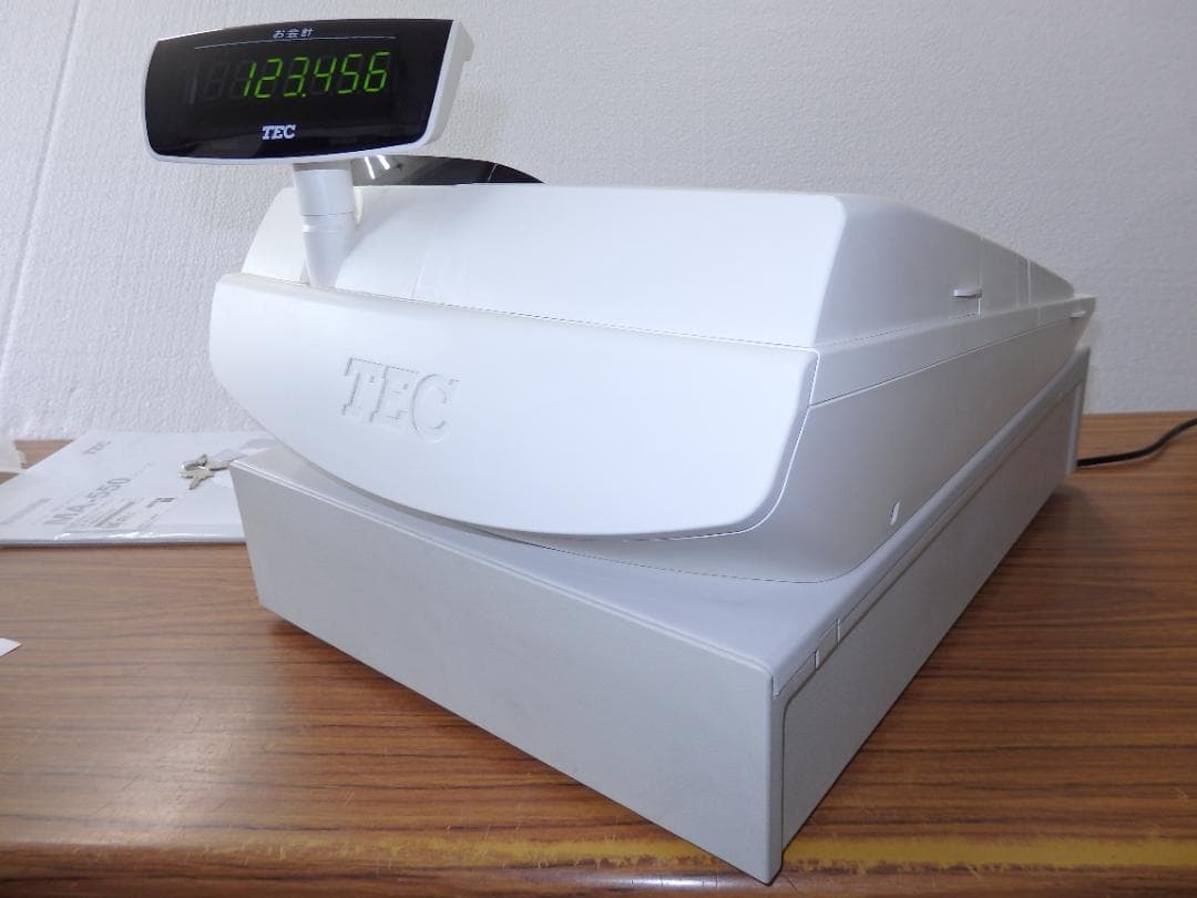 設定無料 TEC MA-550 インボイス レジスター 5部門 250924