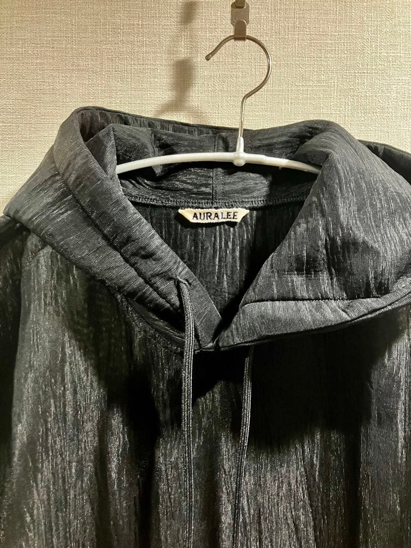 【AURALEE】ELASTIC SHEER NYLON P/O PARKA