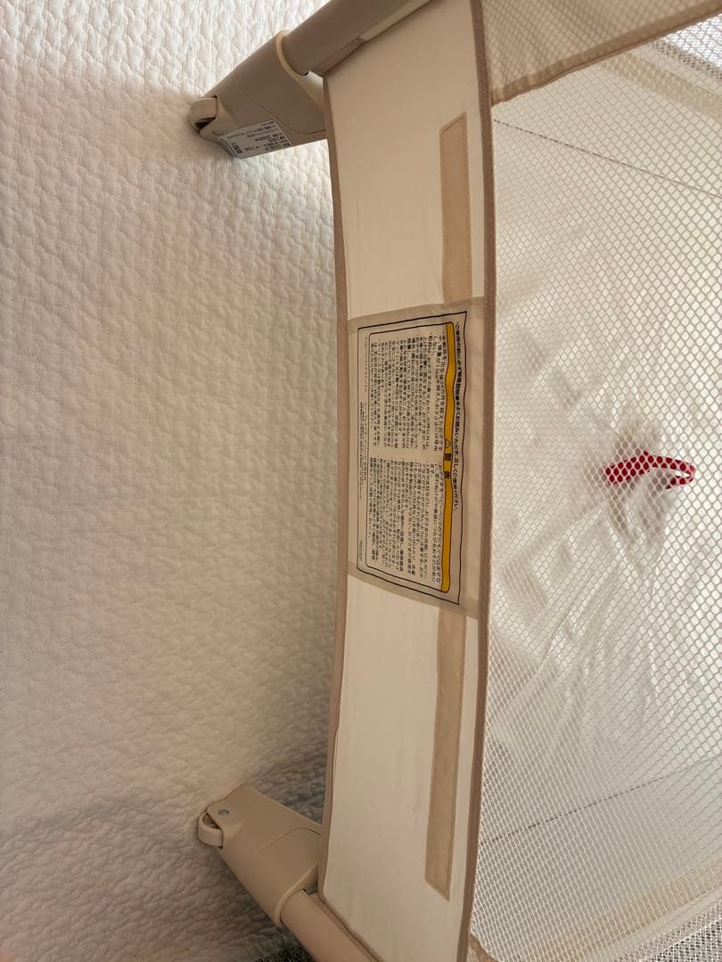 【ベビーベッド】ココネルエアー ホワイトグレー