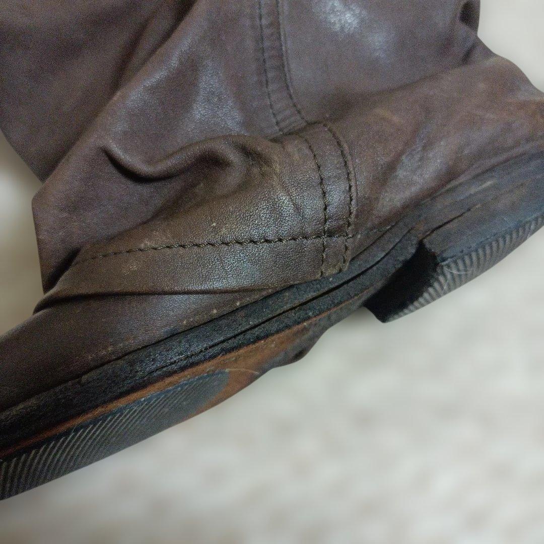 希少！ズッカ　zucca パンツブーツ　ナウシカブーツ　くしゅくしゅブーツ