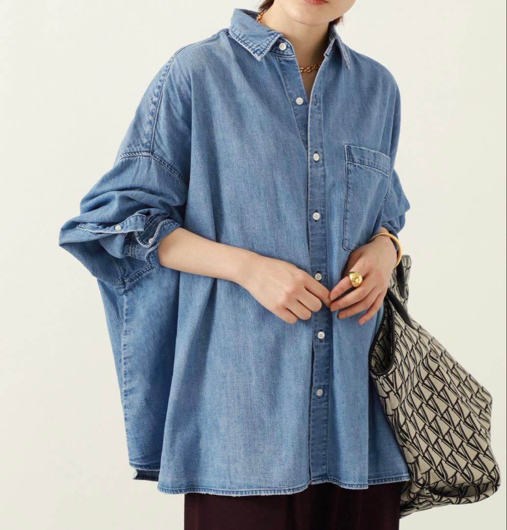 upper heights デニムシャツ THE LAZY MANON サイズ0