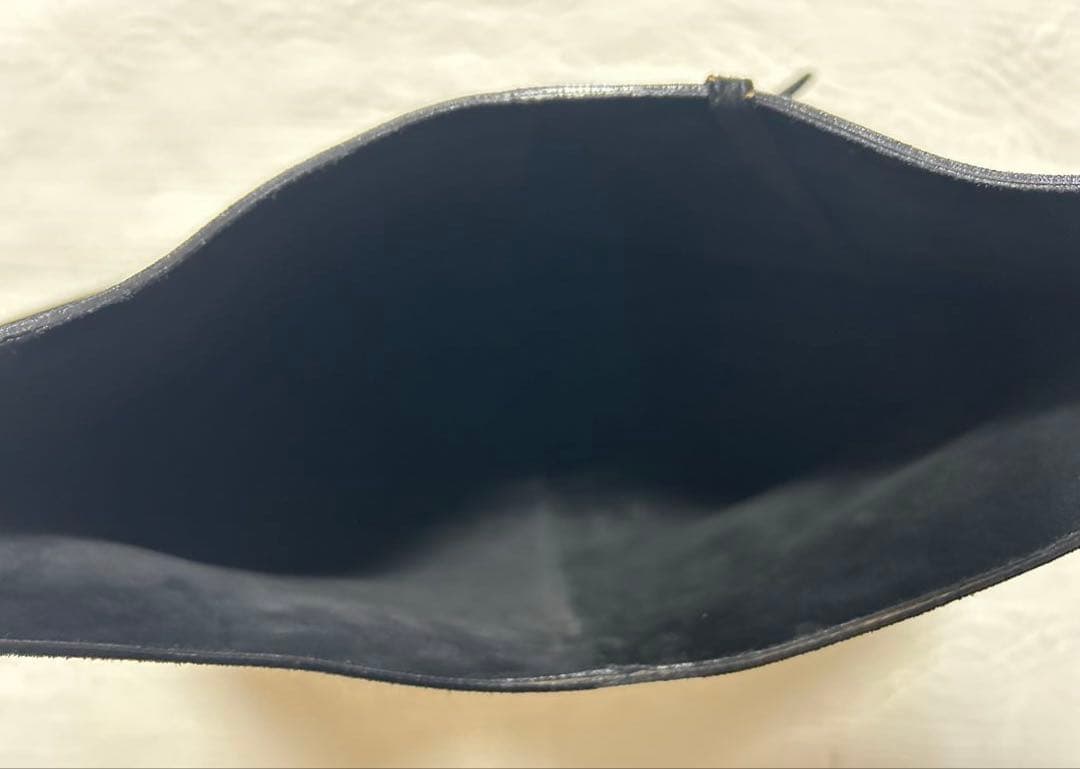 GUCCI グッチ ワンショルダーバッグ トート スエード ポーチ付き ブラック