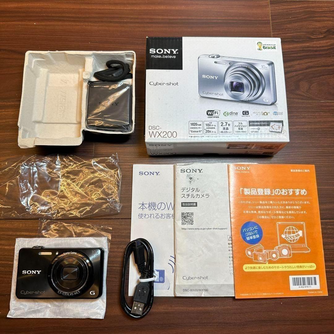 SONY Cyber-shot DSC-WX200 デジカメ 2327