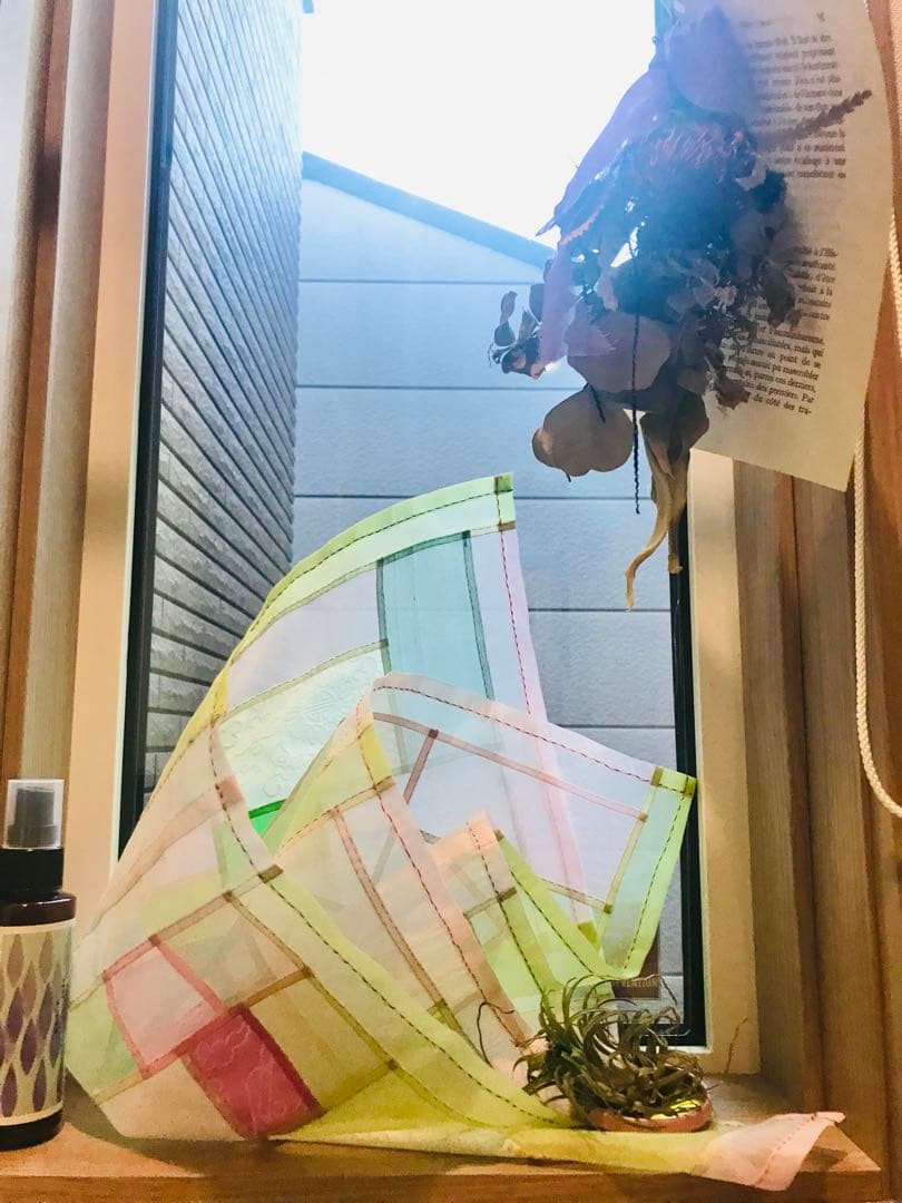 韓国　ポジャギ　タペストリー　②枚　さつき様