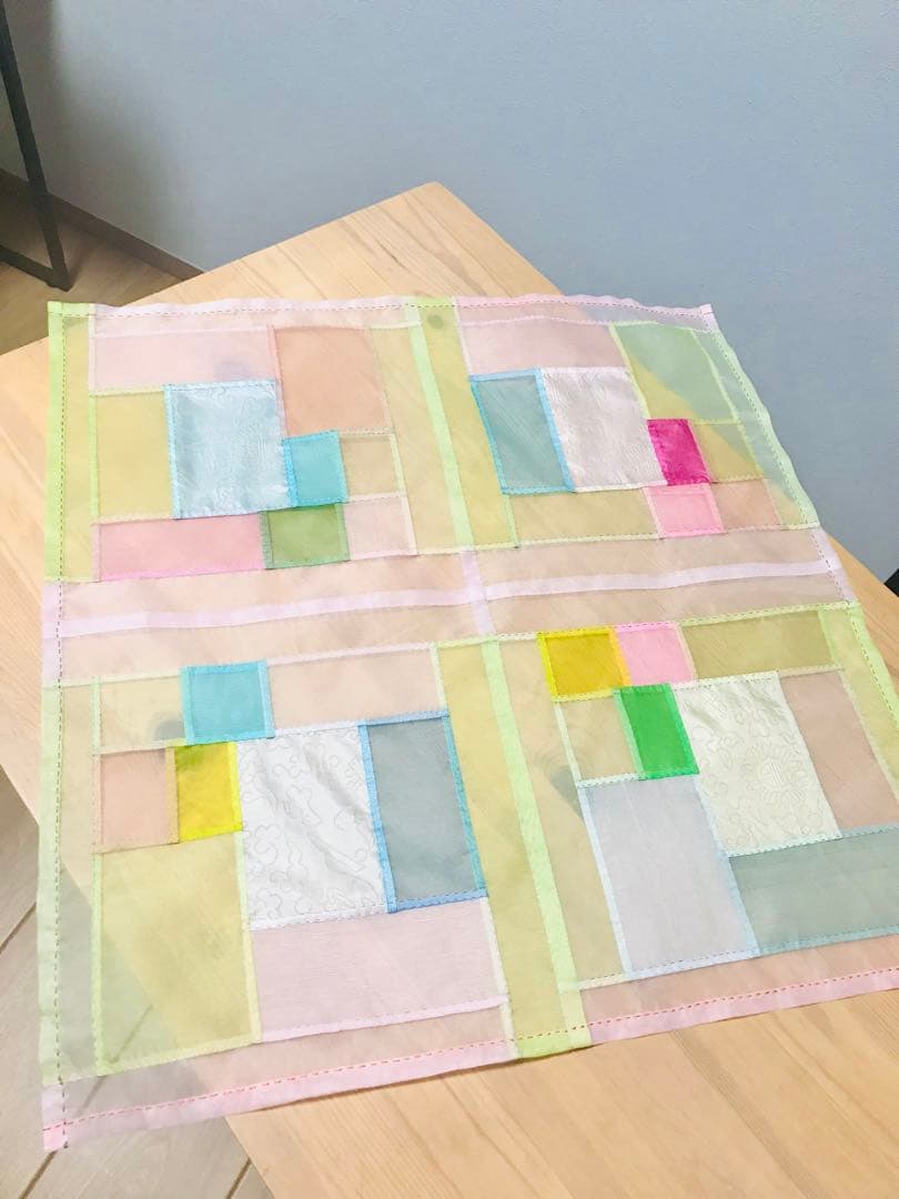 韓国　ポジャギ　タペストリー　②枚　さつき様