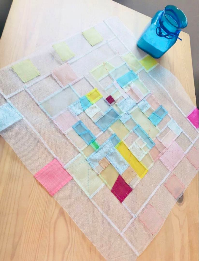 韓国　ポジャギ　タペストリー　②枚　さつき様